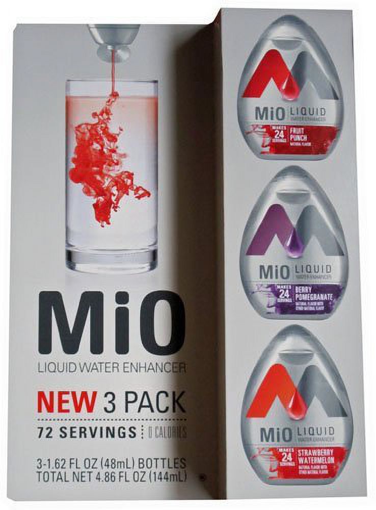 Mio Liquid Water Enhancer, 3Flavor Pack