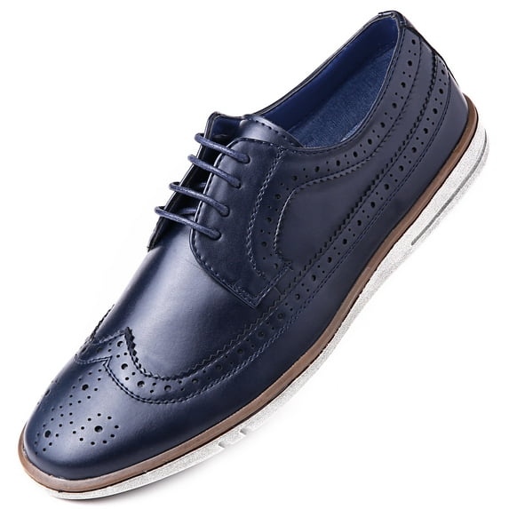 Mio Marino Men's Casual Oxford Round Toe Claviko Dress Shoe