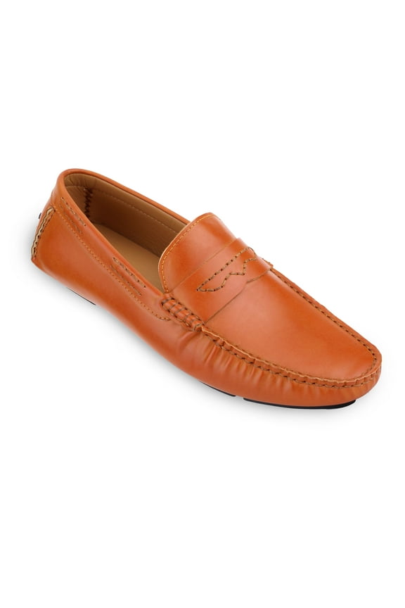 Men's Casually Suave Leather Penny Loafers
