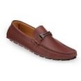 thumbnail image 1 of Mio Marino Men's Casually Suave Leather Penny Loafers, 1 of 6