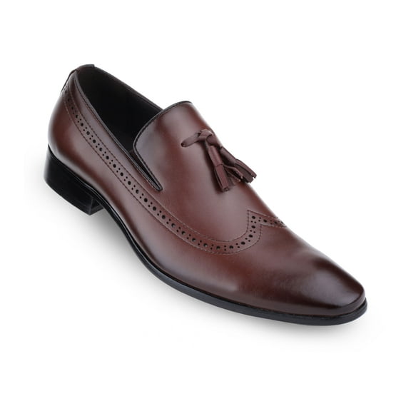 Mio Marino Men’s Leather Tassel Dress Shoes