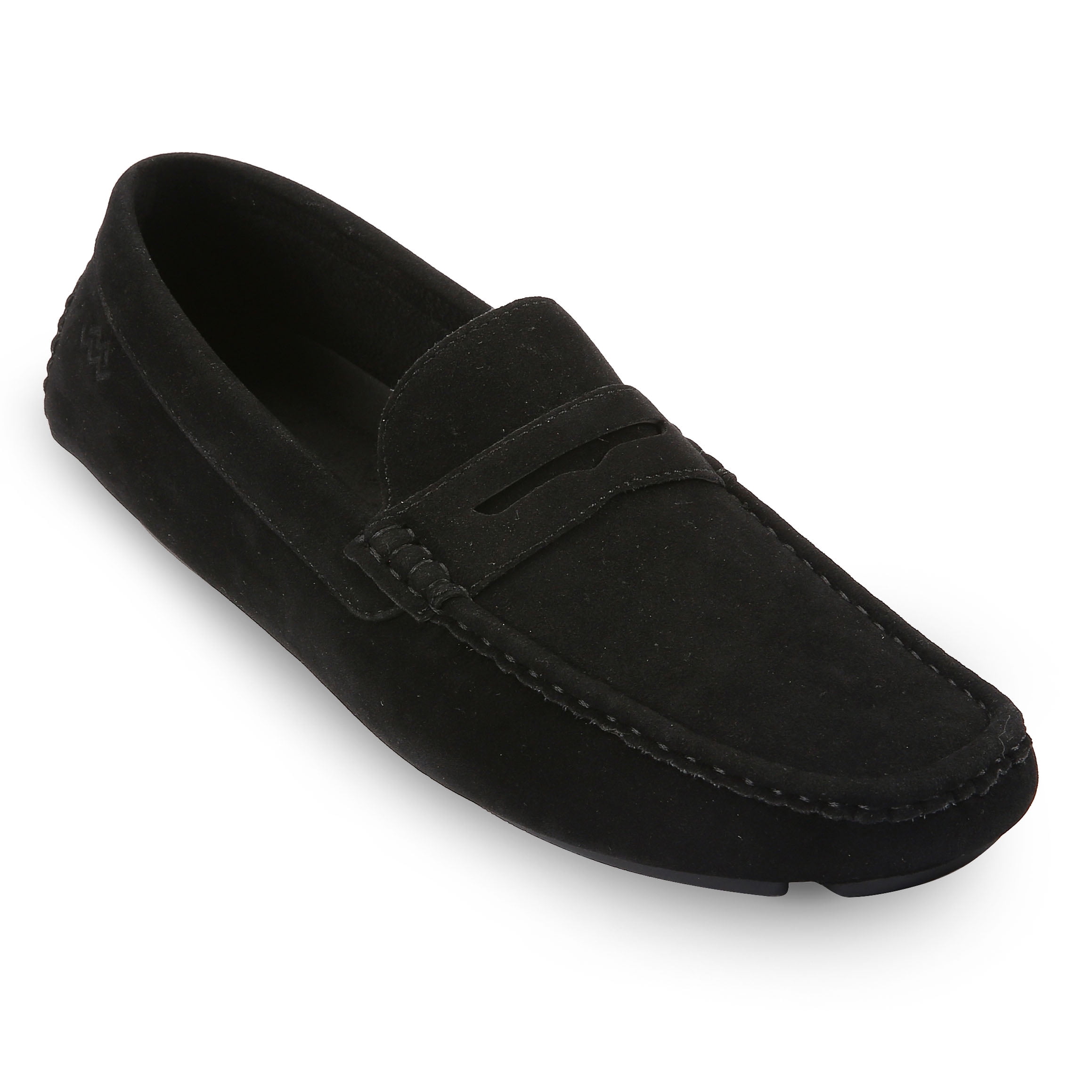 Mio Marino Threaded Bend Suede Loafers Size 8.5 Mio Marino Threaded Band Suede Loafers for Men - Walmart.com main image 2