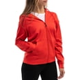 thumbnail image 1 of Mio Marino Women’s Full Zip Fleece Hoodie Sweatshirt, 1 of 6