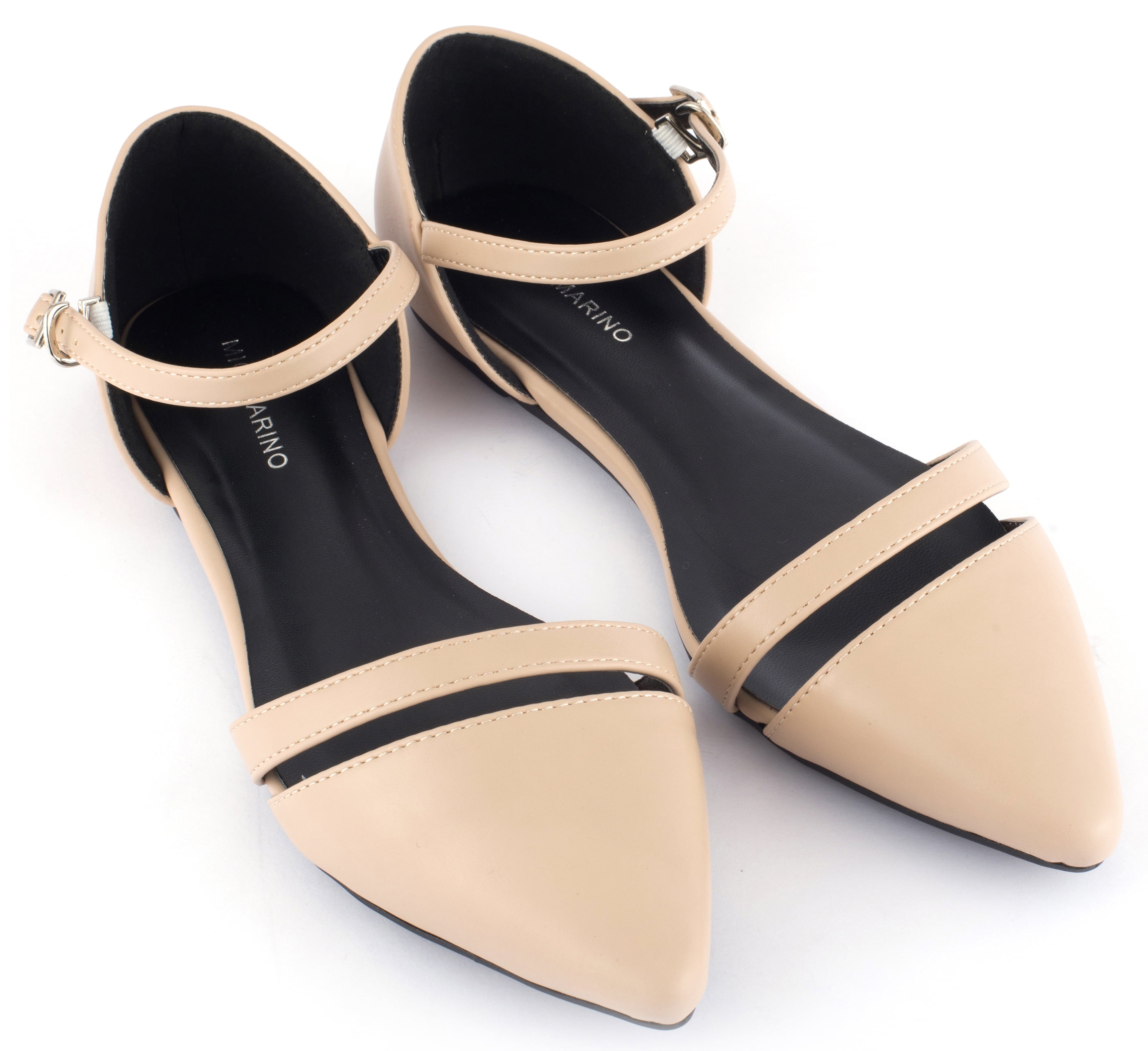 Ankle strap deals pointed flats