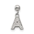 thumbnail image 1 of Mio Memento Sterling Silver Letter A Dangle Initial Charm, 1 of 4
