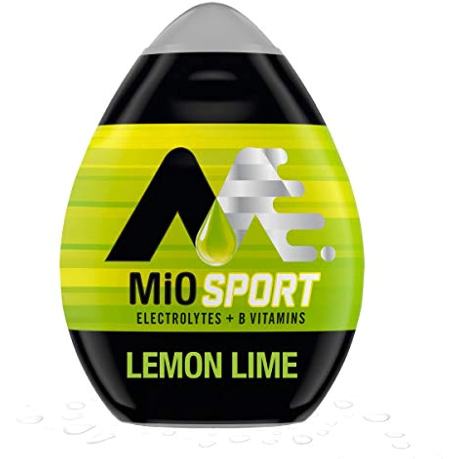 Mio Sport Lemon Lime Naturally Flavored Liquid Water Enhancer With Electrolytes and B Vitamins, 1.62 Fl Oz Bottle