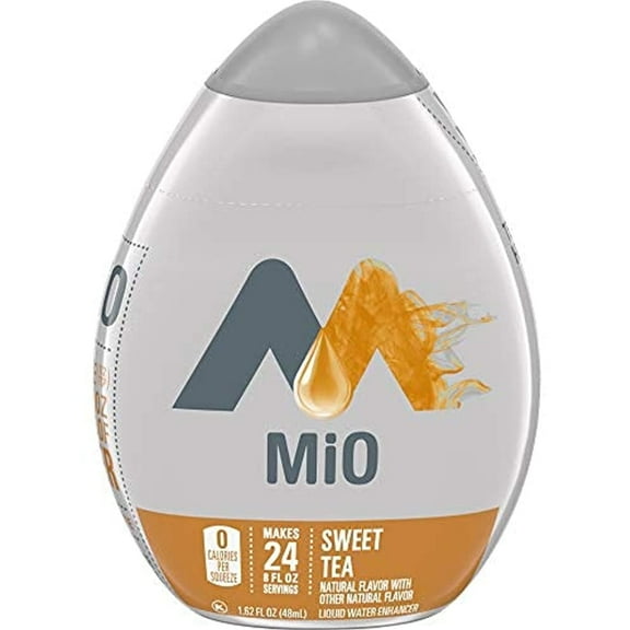 MiO Liquid Water Enhancer, Sweet Tea 1.62 fl oz (Pack of 4) Iced Tea 1.62 Fl Oz (Pack of 4)