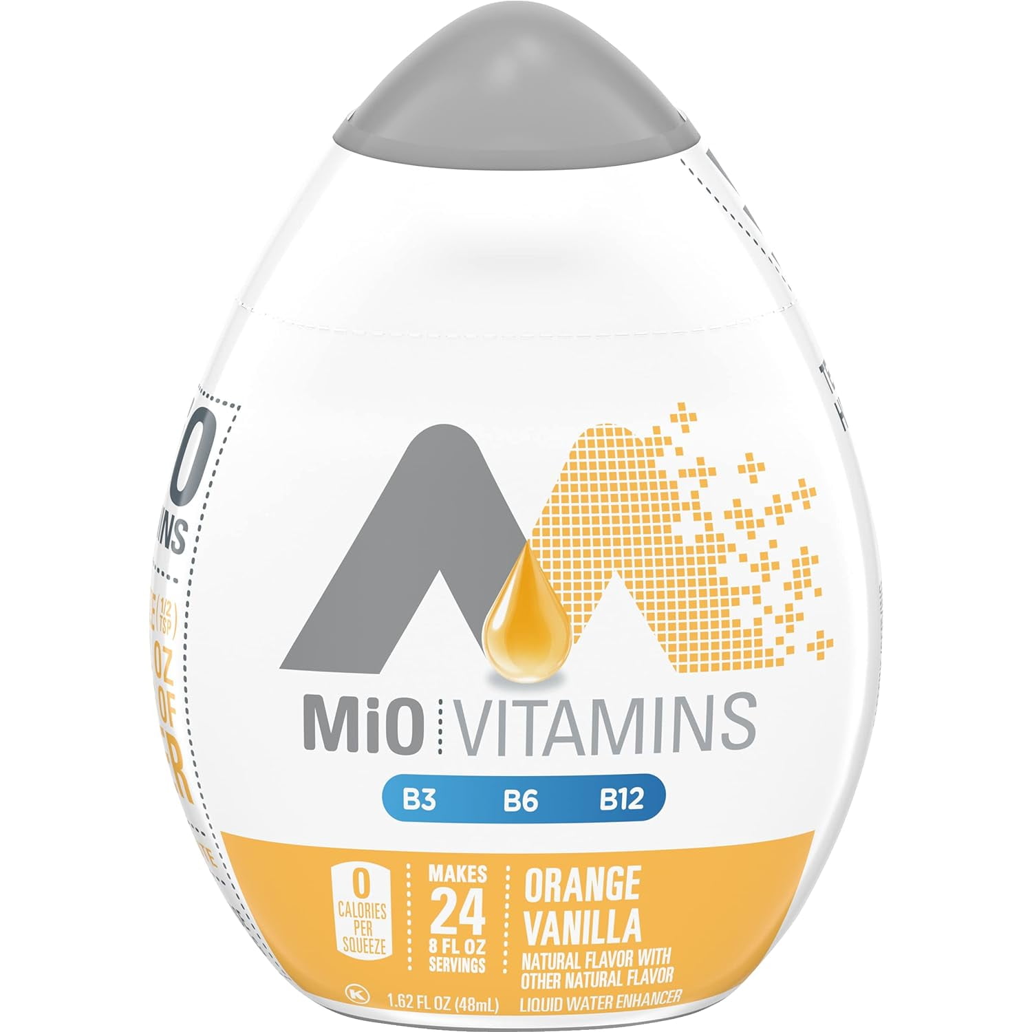 Mio Vitamins Liquid Water Enhancer, Orange Vanilla, 1.62 FL OZ. (Pack