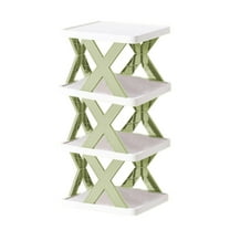 Miogawg 4 Layers Shoe Rack, Foldable Shoes Shelf, Freestanding Shoe Storage Organiser For Entryway, Hallway, Bedroom, Closet.