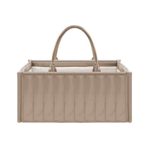 Miogawg Baby Diaper Caddy Organizer, Portable Nursery Storage Basket, Newborn Baby Essentials, Gift For Baby Shower, Nursery, Travel, Car