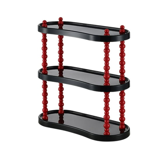 Miogawg Bathroom Countertop Organizer, Tray Vanity Counter Skincare Organizer Shelf, Kitchen Under Sink Standing Rack, Home Storage Holder For Lotion Makeup Cosmetics Perfume Spice