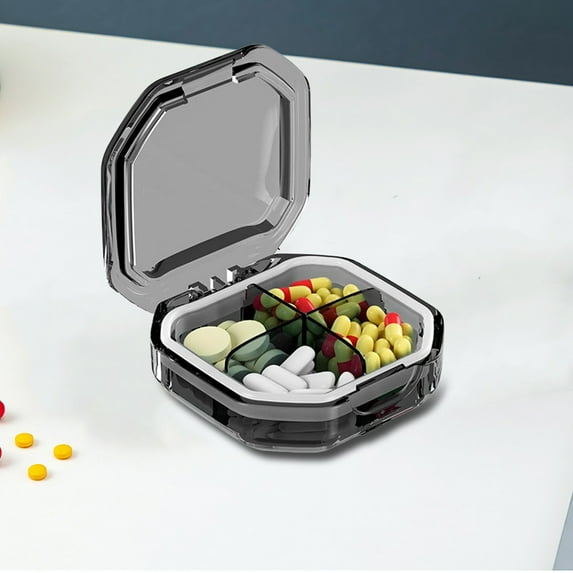 Miogawg Bead Organizer Box, Plastic Storage Cases, Mini Bead Storage Containers, Transparent Boxes With Hinged Lid, Rectangle Clear Craft Supply Case