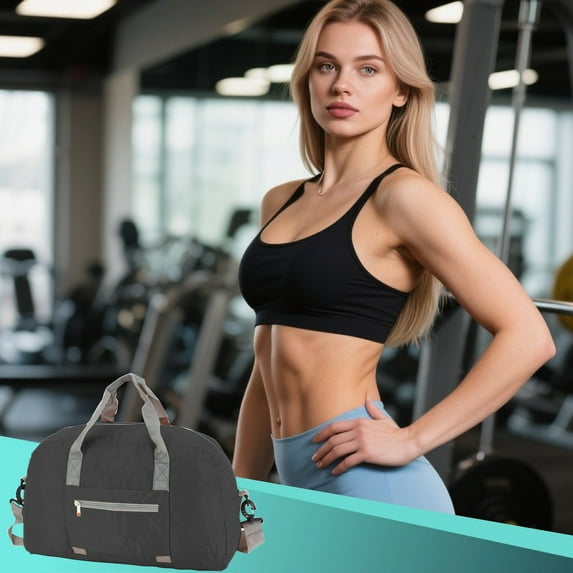 Miogawg Carry On Luggage Bags, Large Foldable Duffle Bag For Travel, Softside Lightweight Travel Bag Carry On Bags For Airplanes, Travel Tote Bags For Women Men