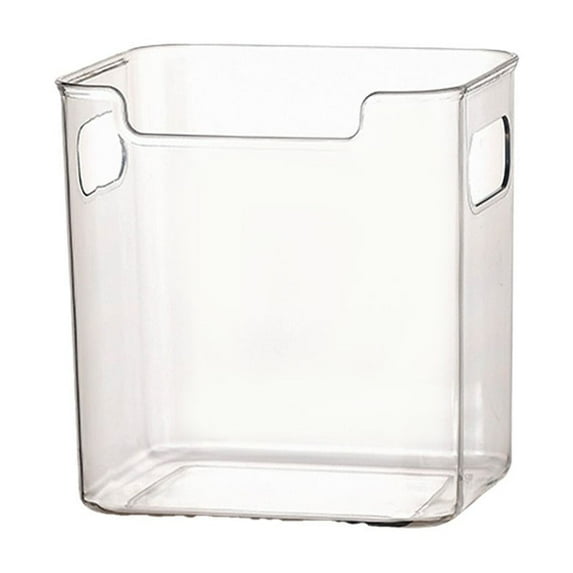 Miogawg Clear Plastic Storage Bins For Kitchen Organization Or Pantry Organizers And Storage, Freezer Fridge Organizer Bin, Organizing Refrigerator, Medicine Closet Cabinet Organizers