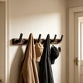 thumbnail image 1 of Miogawg Coat Rack Wall Mount, Entryway Hooks, Wall Hooks Coat Hooks For Hanging Coat Clothes Hat Bag Purse Key And Towel, 1 of 9