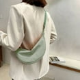 thumbnail image 1 of Miogawg Crescent Bag For Women Men Small Sling Crossbody Bag With Half Moon Shape, Nylon Crossbody Bag, Small Travel Sling Bag, Casual Underarm Bag, 1 of 6
