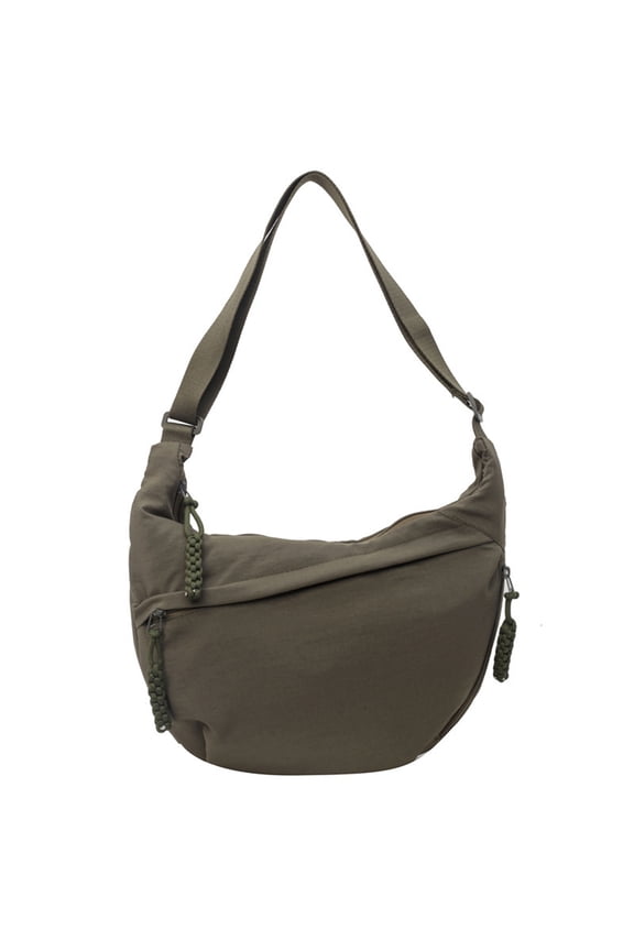 Crescent Crossbody Bags For Women, Shoulder Tote Handbag Casual Sling Bag Dumpling Purse Bag For Outdoor, Lightweight Waterproof Nylon Travel Bag