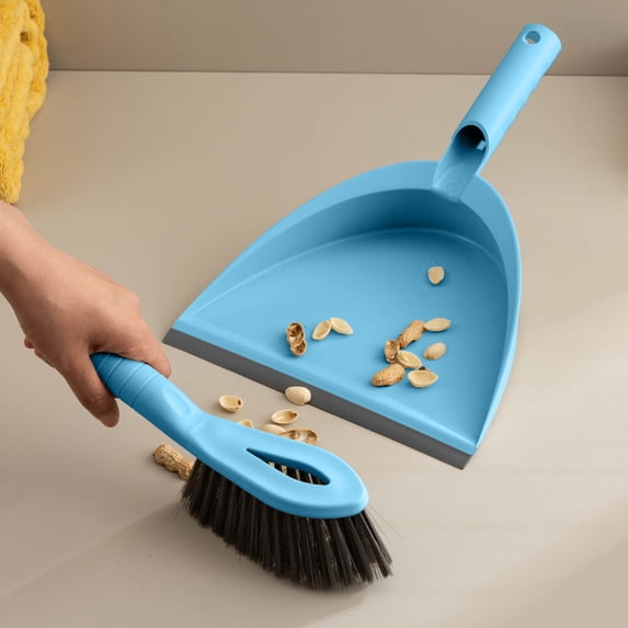 Miogawg Dust Pans With Brush, Small Dust Pan And Brush Set, Handheld Dustpan Are Used To Clean Kitchens, Floors, Tables, Animal Cages.