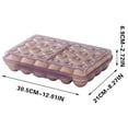 thumbnail image 1 of Miogawg Egg Storage Box, Refrigerator Crisper, Egg Protection Box, Portable Egg Carriage Container, For Camping Picnic Essential., 1 of 4