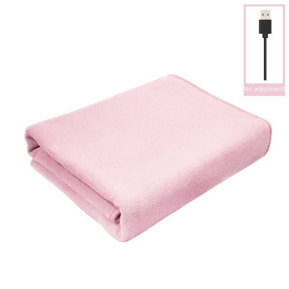 Miogawg Electric Blanket, Usb Flannel Small Shawl Throw Blanket, Portable Heated Blanket For Office Car Home Use, Fast-Heating, Washable