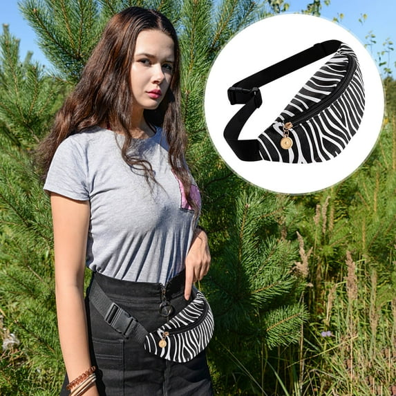 Miogawg Fanny Pack, Crossbody Messenger Bag, Large Waist Bag With Adjustable Belt For Outdoors Workout Traveling Casual Running Hiking Cycling