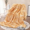 thumbnail image 1 of Miogawg Faux Fur Blanket, Super Thick Warm Long Fluff Fuzzy Throw Blanket For Bed, Sofa, Couch, Home Decor With Soft Cozy Plush Velvet Back, 1 of 7