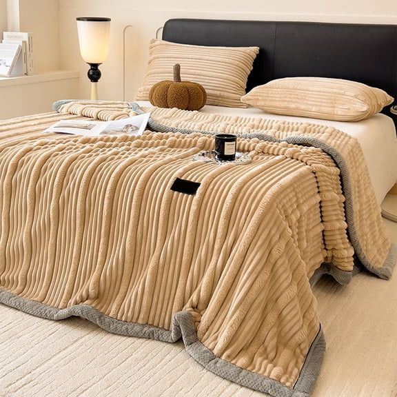 Miogawg Faux Rabbit Fur Cozy Throw Blanket, Super Soft Blanket, Fur Throw Blanket Silky Soft Washable, Blankets For Living Room Bedroom