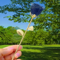 Miogawg Gold Foil Rose Flower, Handcrafted & Love Forever, Forever Roses Artificial Flowers Gifts For Grandma Wife Daughter, Birthday, Anniversary, Valentines, Mothers Day