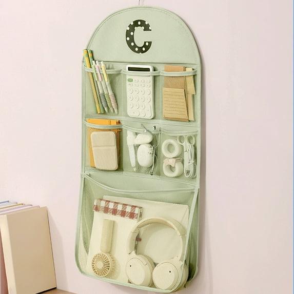 Miogawg Hanging Bra Organizer With Pockets, Dual Sided Wall Shelf Wardrobe Storage Bags, Space Saver Bag, Hanging Storage Bag For Bra Socks Underwear Underpants