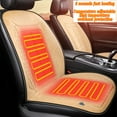 thumbnail image 1 of Miogawg Heated Seat Cover, Heating Car Seat Cushion, 12v/24v Car Electric Blanket For Back Pain Relief, 5 Seconds Fast Heating, Temperature Adjustable, Overheat Protection, 1 of 4