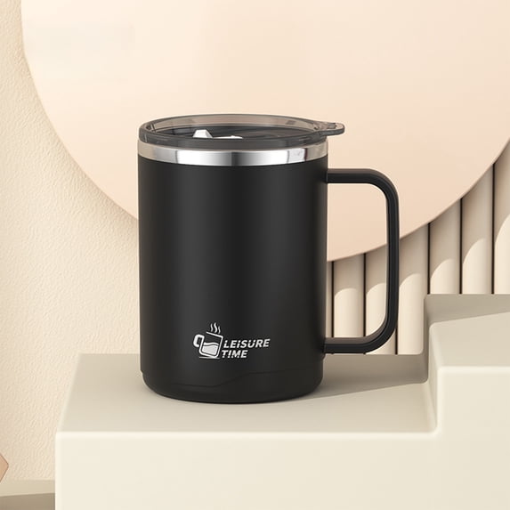 Miogawg Insulated Coffee Mug, Stainless Steel Coffee Cups With Lid, Double Wall Vacuum Insulated Camping Cup For Hot & Cold Drinks Tea