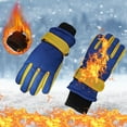 thumbnail image 1 of Miogawg Kids Snow Ski Gloves, Waterproof Winter Warm Glove, Cold Weather Windproof Warm Snowboard Sport Mittens For Boys Girls, 1 of 4