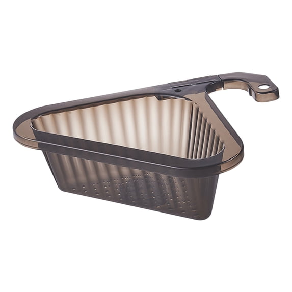 Miogawg Kitchen Sink Drain Basket, Triangle Sink Drain Rack Corner Kitchen Sink Strainer Basket, Multifunctional Drain Basket, Sink Filter Vegetable And Fruit Drainer Basket