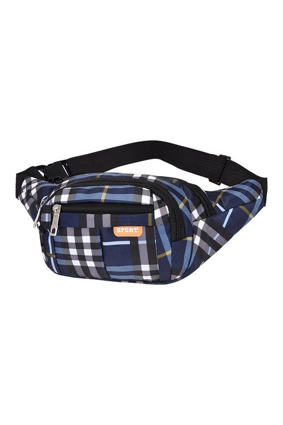 Large Fanny Packs, Adjustable Belt Casual Bag, Water Resistant Waist Bag For Outdoor Running Cycling Sports Travel Hiking Camping Fishing, Fashionable Crossbody Belt Bags