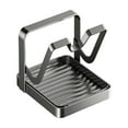 thumbnail image 1 of Miogawg Pot Lid Holder, Pot Lid Storage Rack, Multifunctional Kitchen Pot Lid Organizer With Drip Tray For Lids, Spatulas, Spoons, Cutting Boards, 1 of 5