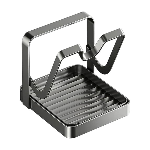 Miogawg Pot Lid Holder, Pot Lid Storage Rack, Multifunctional Kitchen Pot Lid Organizer With Drip Tray For Lids, Spatulas, Spoons, Cutting Boards