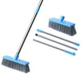 thumbnail image 1 of Miogawg Push Broom With Adjustable Long Handle, Multi-Surface Floor Scrub Brush For Cleaning Deck, Patio, Garage, Driveway, 1 of 9