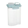 thumbnail image 1 of Miogawg Rice Airtight Storage Container, Plastic Kitchen Pantry Food Storage Container, Cereal Dry Food Flour Bin, Pet Dog Cat Food Dispenser With Measuring Cup, 1 of 8