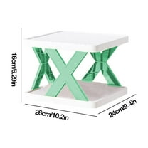 Miogawg Shoe Rack, 2 Tier Small Shoe Organizer Without Assembly, Foldable Shoe Rack For Entryway, Front Door Entrance, Bedroom, Small Spaces