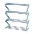 thumbnail image 1 of Miogawg Shoe Rack, 4 Tier Stainless Steel Shoe Organizer,Free Standing Shoes Rack With Sturdy Frame Shoe Rack For Entryway, Hallway, Bedroom, Bathroom., 1 of 6