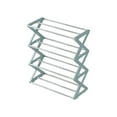 thumbnail image 1 of Miogawg Shoe Rack, Portable Folding Shoe Storage Rack, Without Installation Small Shoe Rack Perfect For Corridors, Bedrooms And Small Spaces (4 Tier), 1 of 6