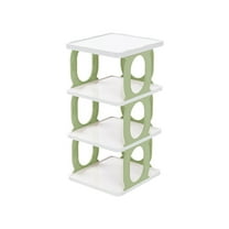 Miogawg Shoe Rack, Stackable Shoe Organizer, Stable And Space-Saving Shoe Storage Cabinet, For Kids Door Small Spaces, Closet And Entryway