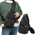 thumbnail image 1 of Miogawg Sling Bag, Canvas Crossbody Sling Backpack, Shoulder Casual Daypack For Men Women Outdoor Cycling Hiking Travel, 1 of 6