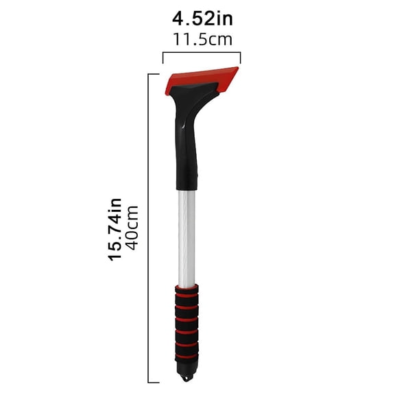 Miogawg Snow Brush Scrapers, Car Window Frost Removal With Foam Handle, Handy Small Window Shower Squeegee For Car Windshield, Window, Mirror, Ice Snow Removal Scraper Tool