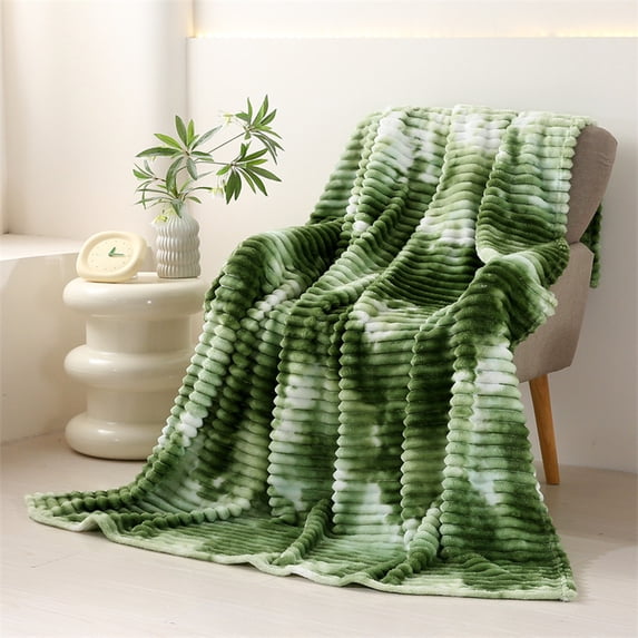 Miogawg Throw Blanket For Couch, Super Soft Fleece Thick Warm Blanket For Winter, Lightweight Bed Blanket, All Season Use