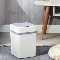 Miogawg Trash Can, With Lid, Automatic Touchless Garbage Can, Smart Trash Basket For Bathroom, Bedroom, Laundry, Office