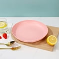 thumbnail image 1 of Miogawg Unbreakable Dinner Plates Set, Reusable Plastic Wheat Straw Plates, Microwave And Dishwasher Safe Plate For Kitchen, Lightweight Plate For Dessert, BPA Free, 1 of 6