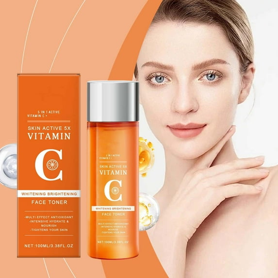 Miogawg Vitamin C Toner, Facial Toner, Brightening Toner For Dark Spots, Treatment For Even Skin, Balances PH And Reduces Signs Of Aging,100ml