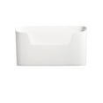 thumbnail image 1 of Miogawg Wall Mount File Holder - Vertical Wall Mount Organizer For Whiteboard, Refrigerator, Office Wall, Documents, Letters (White), 1 of 6
