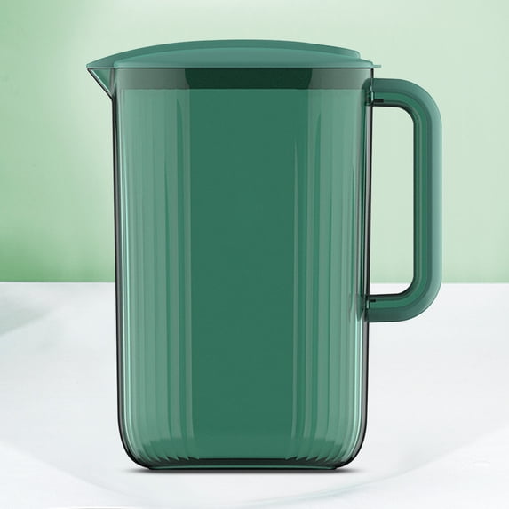 Miogawg Water Pitcher With Lid, Plastic Pitcher, Mix Drinks Water Jug, Large Iced Tea Pitcher For Coffee, Juice And Homemade Beverage